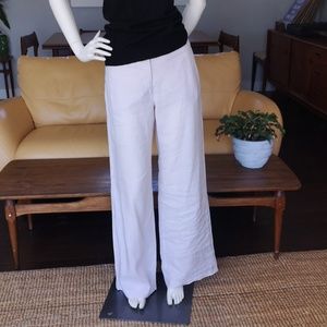 H&M wide-leg linen pants